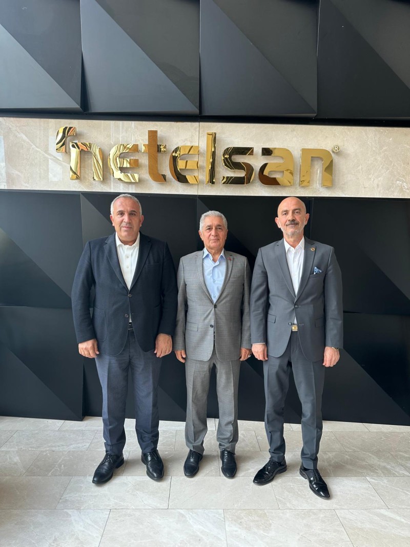 Ankara Vali Yardımcısı Sayın Osman Akbaş ve Yılka İnşaat Yönetim Kurulu Başkanı Sayın Nurettin Yılmaz'dan Netelsan'a Ziyaret