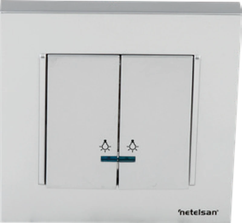 Işıklı İkili Light (Merdiven Otomatiği)