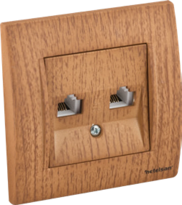 İkili Numeris Telefon Prizi (2 x RJ11)