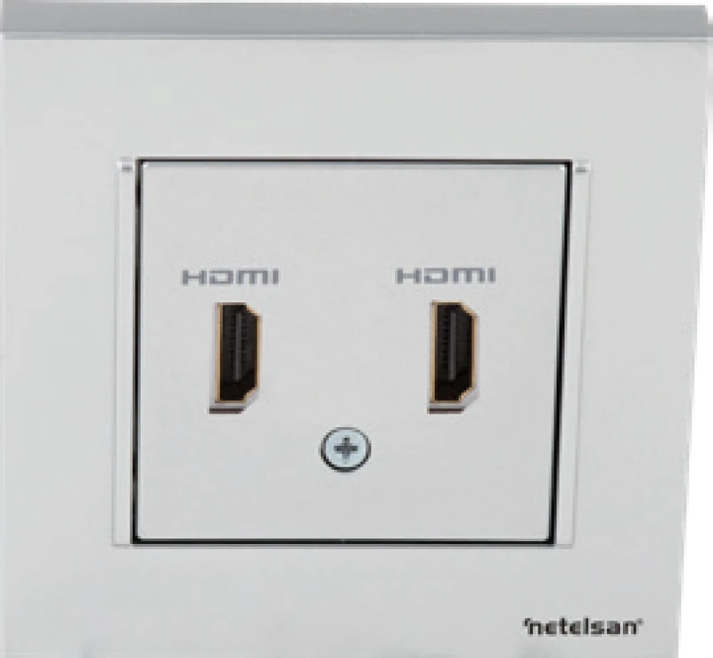 İkili HDMI Data Prizi (2 x HDMI)