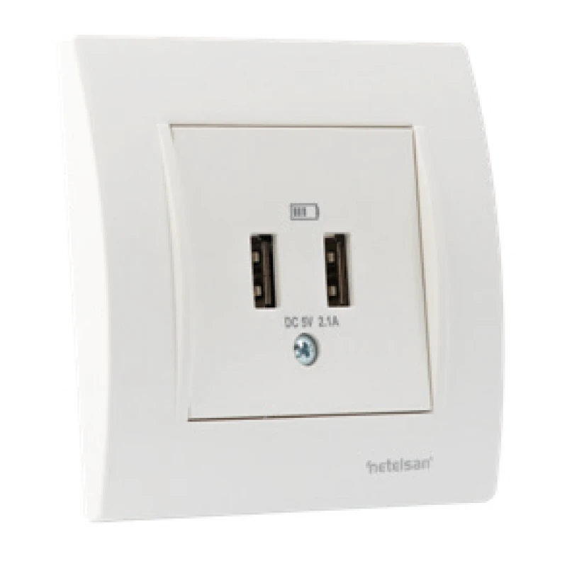 İkili USB Şarj Prizi