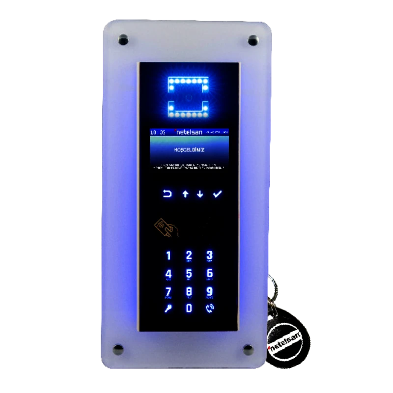 XP-2 Dijital Tuşlu Kartlı Geçişli Zil Paneli