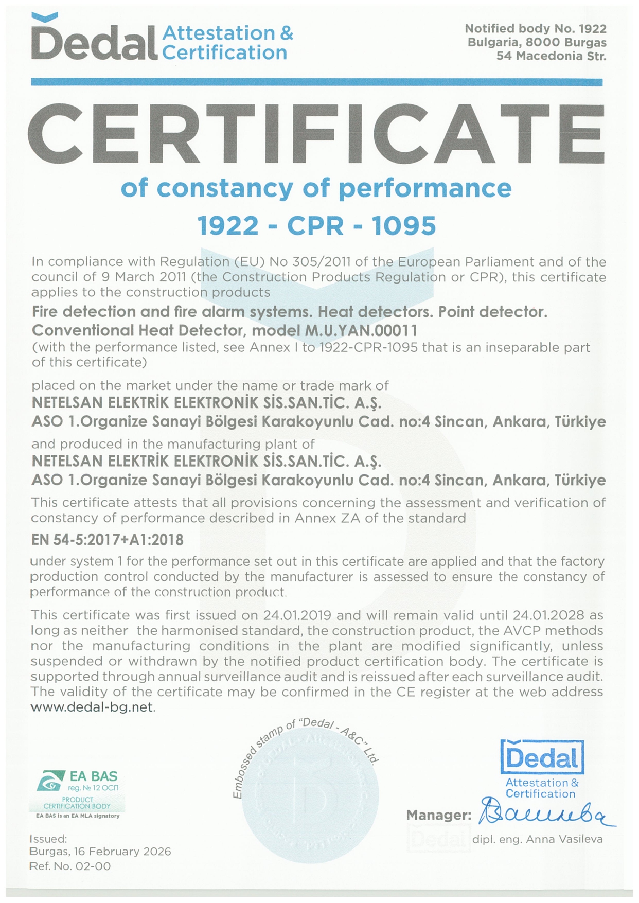 CPR Belgesi - 1922-CPR-1095 (Sayfa 1)