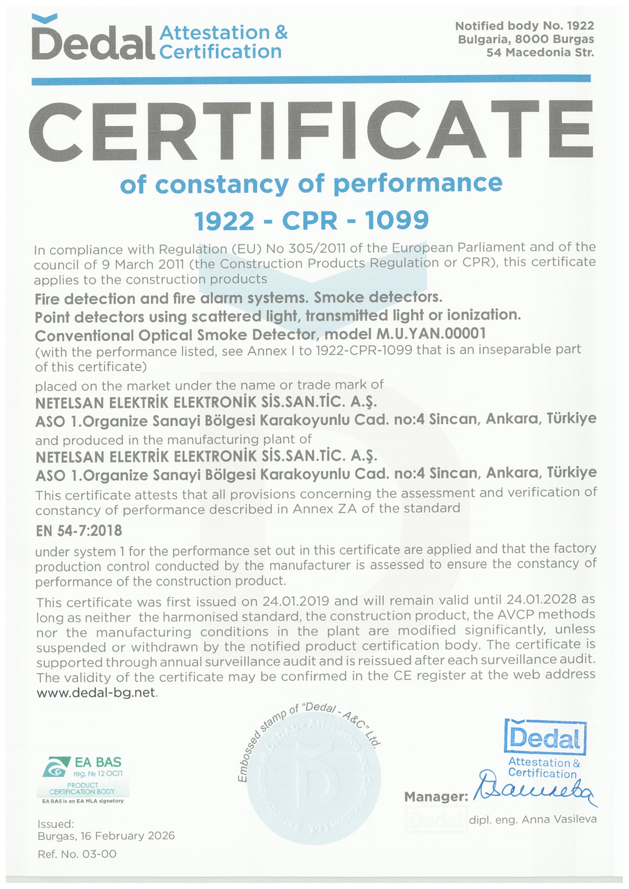 CPR Belgesi - 1922-CPR-1099 (Sayfa 1)