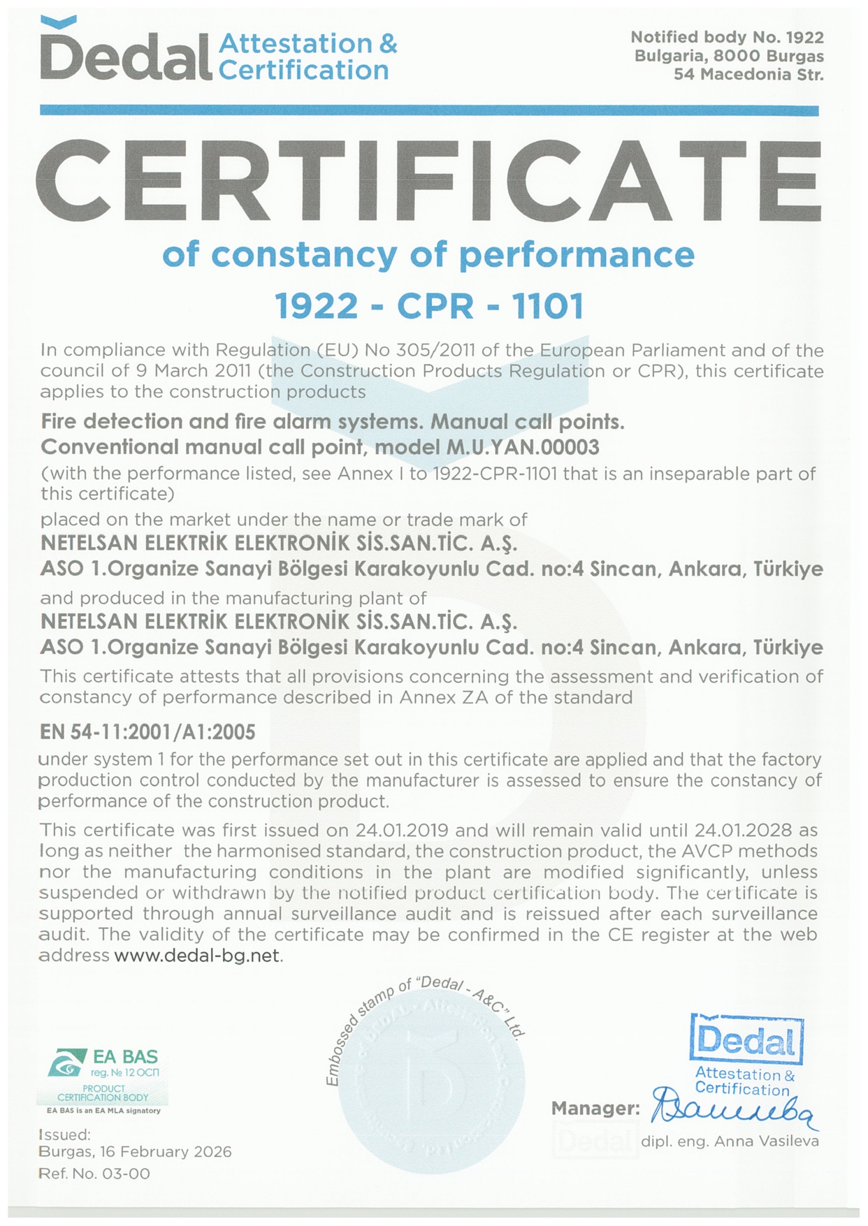 CPR Belgesi - 1922-CPR-1101 (Sayfa 1)