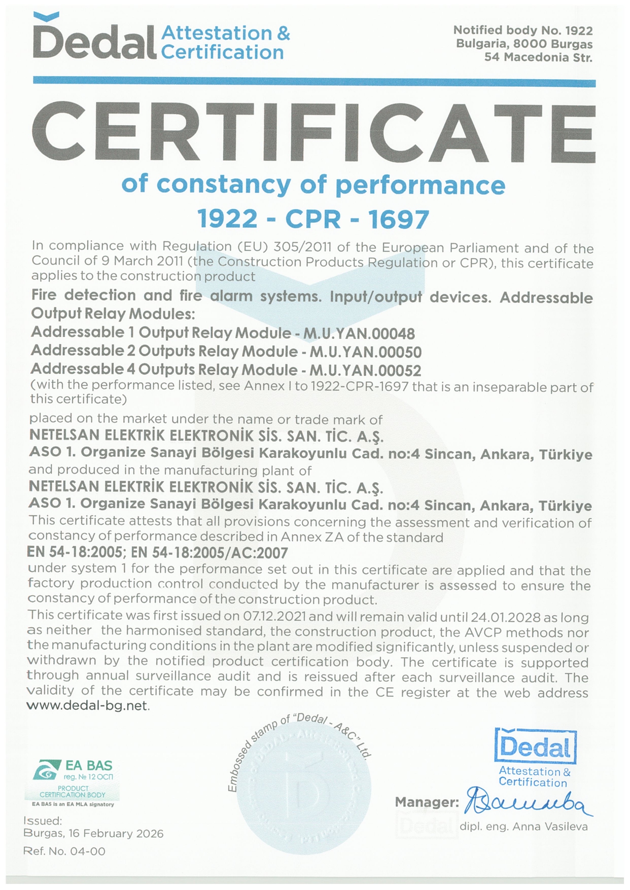 CPR Belgesi - 1922-CPR-1697 (Sayfa 1)