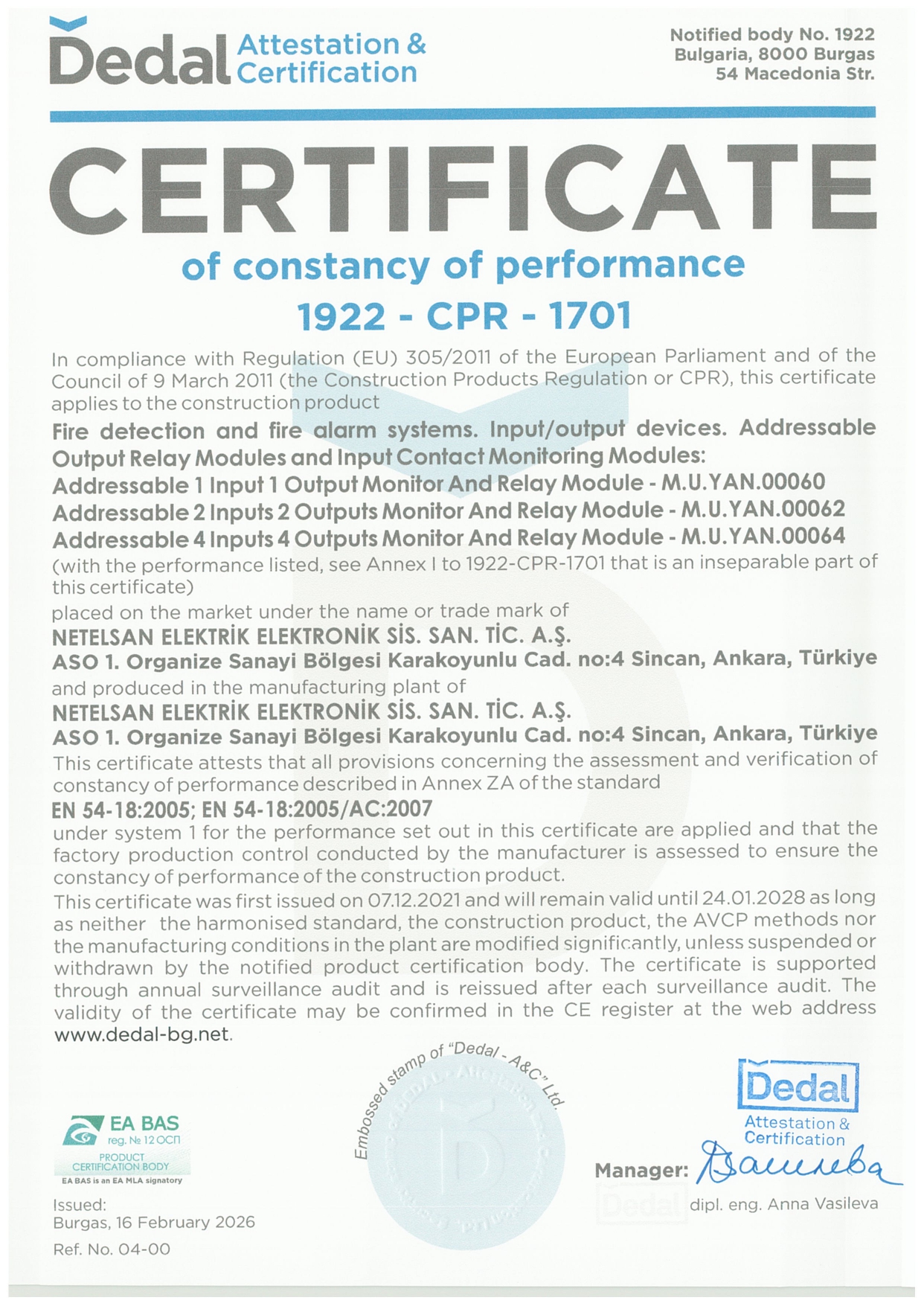 CPR Belgesi - 1922-CPR-1701 (Sayfa 1)