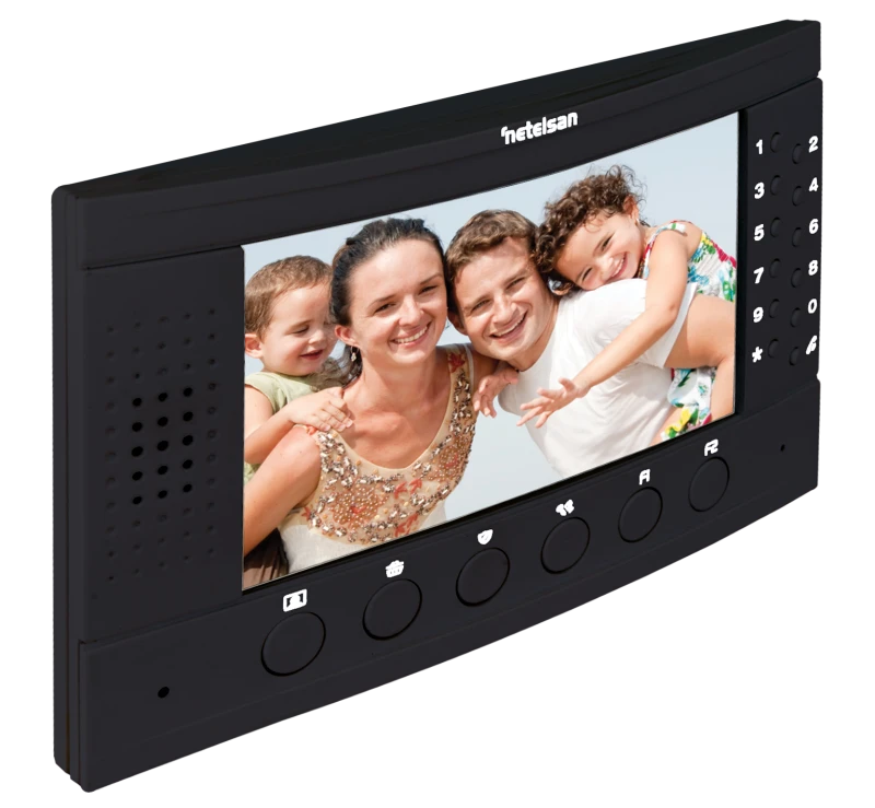 Görüntülü Diafon Sworder 7" Handsfree Black